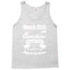 March Girls Are Sunshine Mixed With A Little Hurricane Tank Top