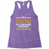 i'm a proud father in law Racerback Tank