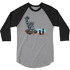 the planet of the kong 3/4 Sleeve Shirt
