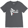 mario nintendo, super, retro, nerd, der pate, godfather, fun V-Neck Tee