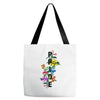 Pride Floral LGBT Colors Tote Bags
