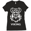 i am a viking   funny Ladies Fitted T-Shirt
