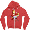 iron man (ironman parody) Zipper Hoodie