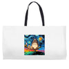 Totoro Van Gogh Parody Weekender Totes