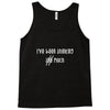 Thinking Too Much (f98) Tank Top