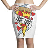 true love pizza 2 Pencil Skirts
