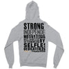 Strong Independent Motivated Leo Zipper Hoodie