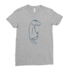 apatosaurus Ladies Fitted T-Shirt