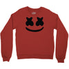 marshmello face Crewneck Sweatshirt