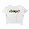 avengers 4 Crop Top