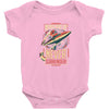 never surrender Baby Bodysuit