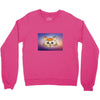 Orange cat Crewneck Sweatshirt