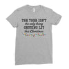 the tree isn't the only getting lit this christmas Ladies Fitted T-Shirt