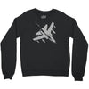 tornado bundeswehr aircraft airplane bomber nato jet Crewneck Sweatshirt