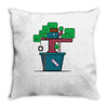 plant house Throw Pillow