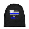 i don't kneel   patriotic stand for the flag, kneel for the dead Baby Beanies