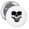 skull Pin-back button