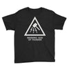 warning god of thunder Youth Tee