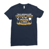 I Love Someone with Childhood Cancer to The Moon and Back to Infinity Ladies Fitted T-Shirt