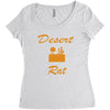 desert rat Women's Triblend Scoop T-shirt