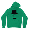 moustache gentleman Hoodie
