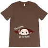 April Peeking Out Baby Boy in Spanish T-Shirt
