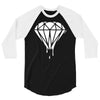 dripping diamond logo 3/4 Sleeve Shirt