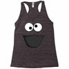 Cookie Monster Face Racerback Tank