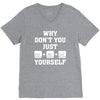 Why Don't You Just Ctrl Alt Del Yourself V-Neck Tee