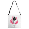 shadow cat Adjustable Strap Totes