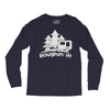 roughin' it roughing trailer camping camp Long Sleeve Shirts