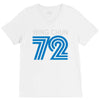 wing chun 72 retro V-Neck Tee
