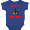 gaming hold and play Baby Bodysuit
