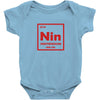 89 nin nintendium 189 Baby Bodysuit