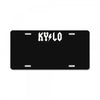 back in black License Plate