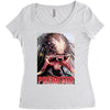 predator 2 poster ideal birthday present gift Women's Triblend Scoop T-shirt