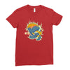 charging Ladies Fitted T-Shirt