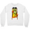 frog funny cocktail Crewneck Sweatshirt