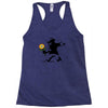 banksy flower Racerback Tank