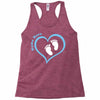 Baby Boy with Heart Any Name Customized Racerback Tank