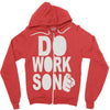 do work son Zipper Hoodie