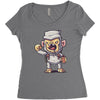 bigfoot Women's Triblend Scoop T-shirt