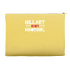 hillary is my homegirl funny Accessory Pouches