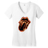 LIP BURN Women's V-Neck T-Shirt