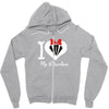 i love you my girlfreind Zipper Hoodie