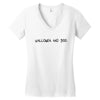 hallowee and boo Women's V-Neck T-Shirt