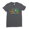 visit earth Ladies Fitted T-Shirt