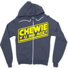 chewie y u no age Zipper Hoodie