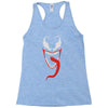 monster face Racerback Tank