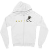 chicken xing Zipper Hoodie